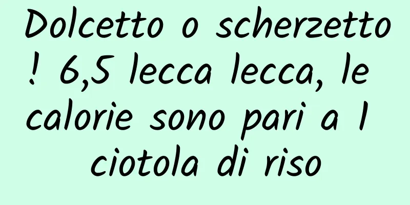 Dolcetto o scherzetto! 6,5 lecca lecca, le calorie sono pari a 1 ciotola di riso