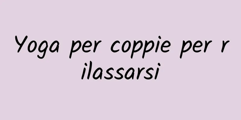 Yoga per coppie per rilassarsi