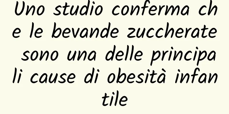 Uno studio conferma che le bevande zuccherate sono una delle principali cause di obesità infantile