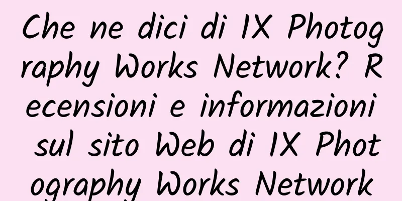 Che ne dici di 1X Photography Works Network? Recensioni e informazioni sul sito Web di 1X Photography Works Network