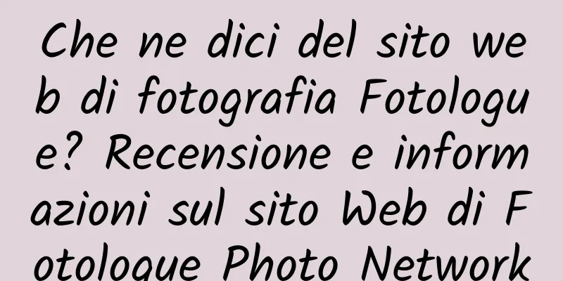 Che ne dici del sito web di fotografia Fotologue? Recensione e informazioni sul sito Web di Fotologue Photo Network