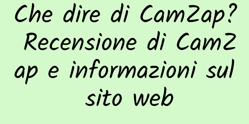 Che dire di CamZap? Recensione di CamZap e informazioni sul sito web