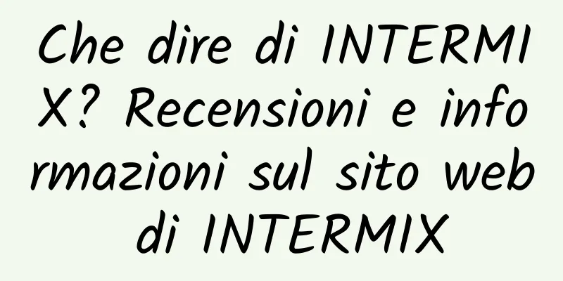 Che dire di INTERMIX? Recensioni e informazioni sul sito web di INTERMIX