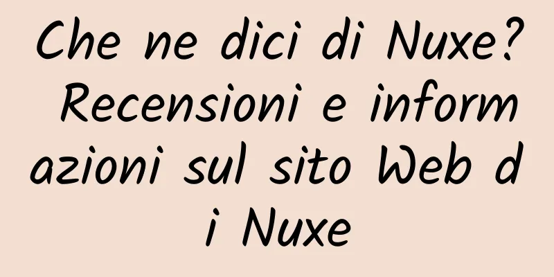 Che ne dici di Nuxe? Recensioni e informazioni sul sito Web di Nuxe