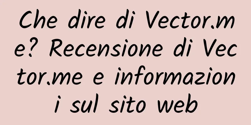 Che dire di Vector.me? Recensione di Vector.me e informazioni sul sito web