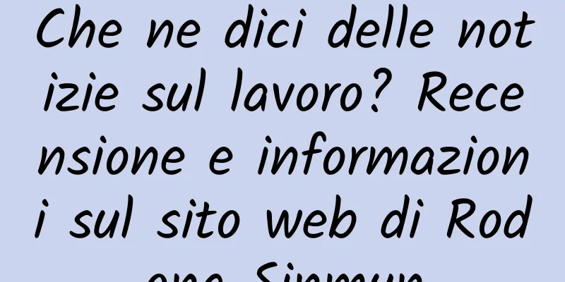 Che ne dici delle notizie sul lavoro? Recensione e informazioni sul sito web di Rodong Sinmun