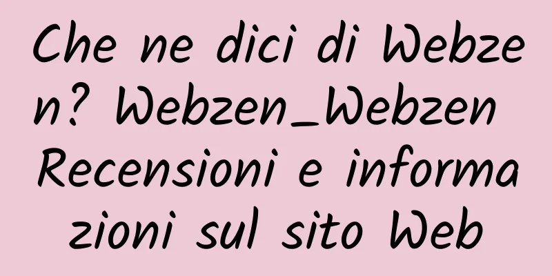 Che ne dici di Webzen? Webzen_Webzen Recensioni e informazioni sul sito Web