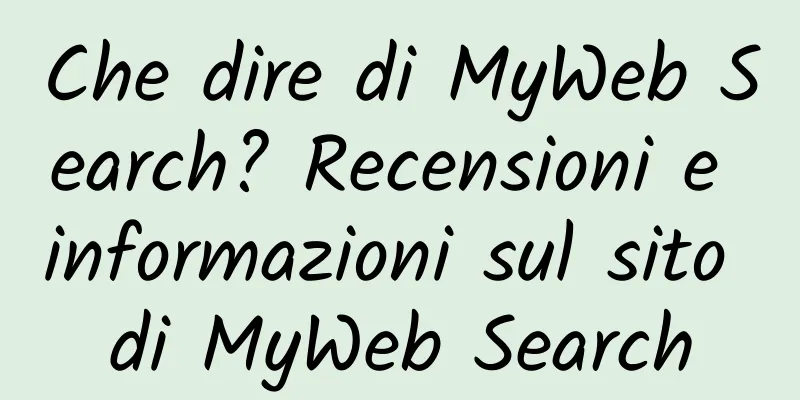 Che dire di MyWeb Search? Recensioni e informazioni sul sito di MyWeb Search