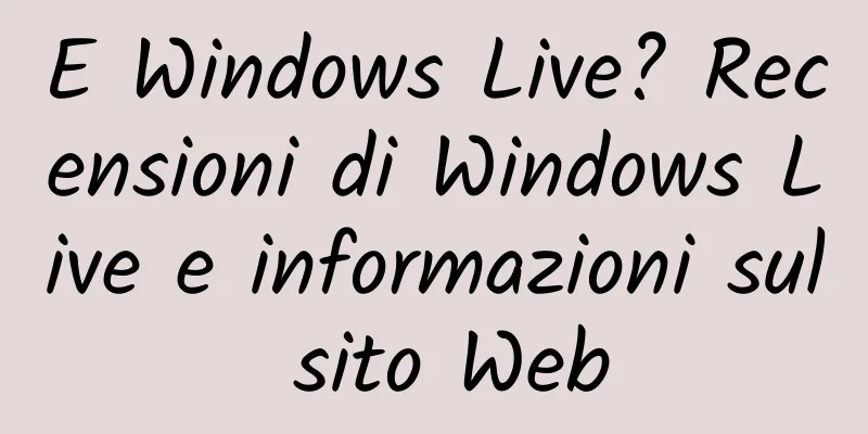 E Windows Live? Recensioni di Windows Live e informazioni sul sito Web