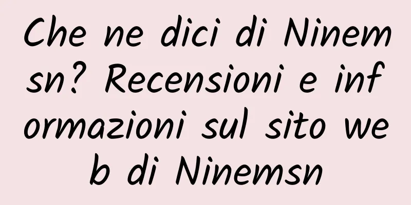 Che ne dici di Ninemsn? Recensioni e informazioni sul sito web di Ninemsn