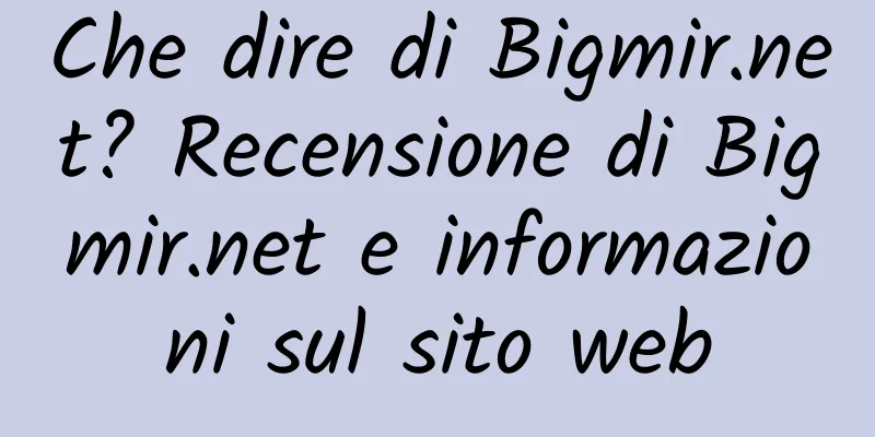 Che dire di Bigmir.net? Recensione di Bigmir.net e informazioni sul sito web