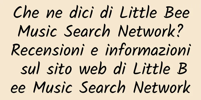 Che ne dici di Little Bee Music Search Network? Recensioni e informazioni sul sito web di Little Bee Music Search Network