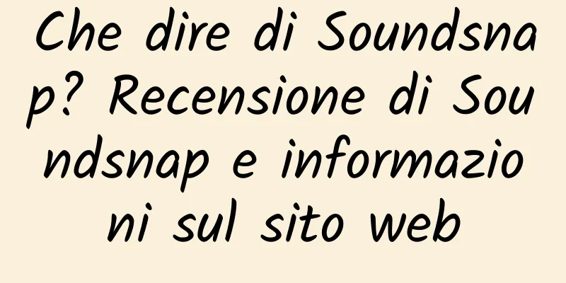 Che dire di Soundsnap? Recensione di Soundsnap e informazioni sul sito web