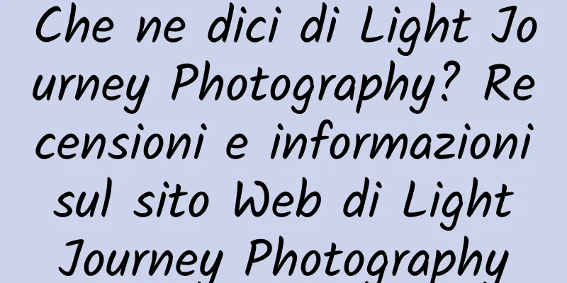 Che ne dici di Light Journey Photography? Recensioni e informazioni sul sito Web di Light Journey Photography