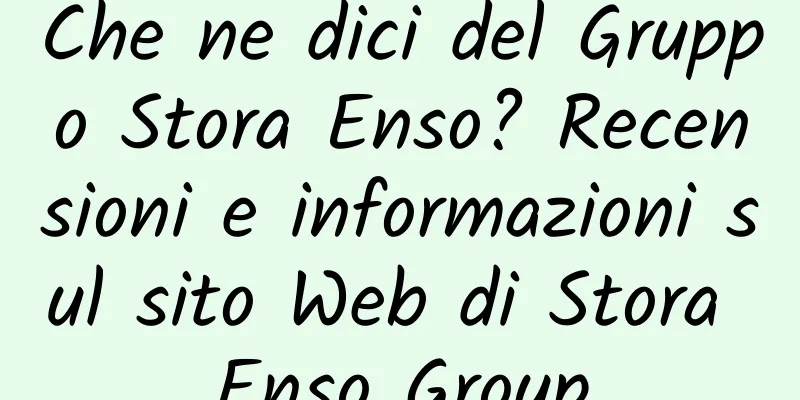 Che ne dici del Gruppo Stora Enso? Recensioni e informazioni sul sito Web di Stora Enso Group