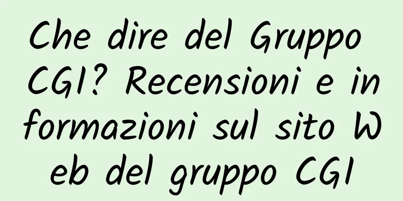 Che dire del Gruppo CGI? Recensioni e informazioni sul sito Web del gruppo CGI