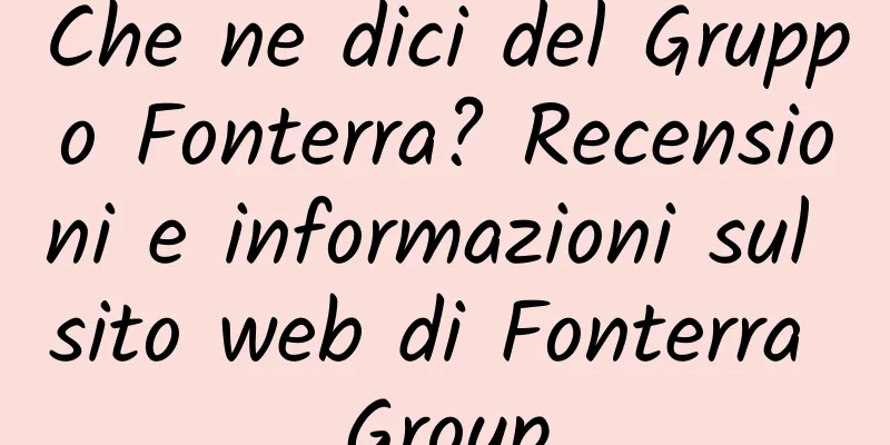 Che ne dici del Gruppo Fonterra? Recensioni e informazioni sul sito web di Fonterra Group