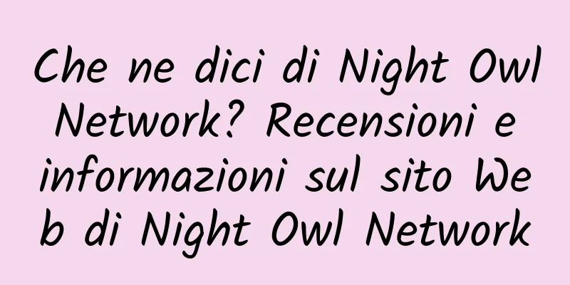 Che ne dici di Night Owl Network? Recensioni e informazioni sul sito Web di Night Owl Network