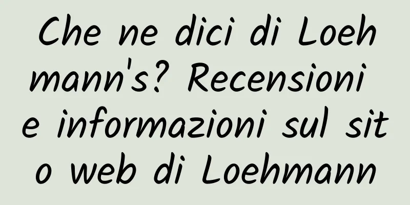 Che ne dici di Loehmann's? Recensioni e informazioni sul sito web di Loehmann