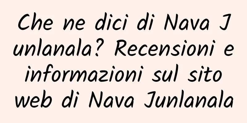 Che ne dici di Nava Junlanala? Recensioni e informazioni sul sito web di Nava Junlanala