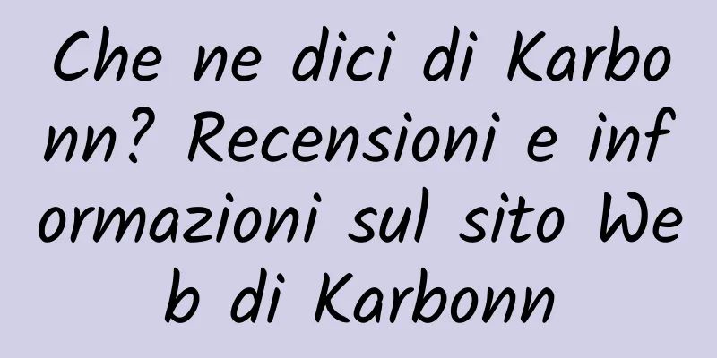 Che ne dici di Karbonn? Recensioni e informazioni sul sito Web di Karbonn