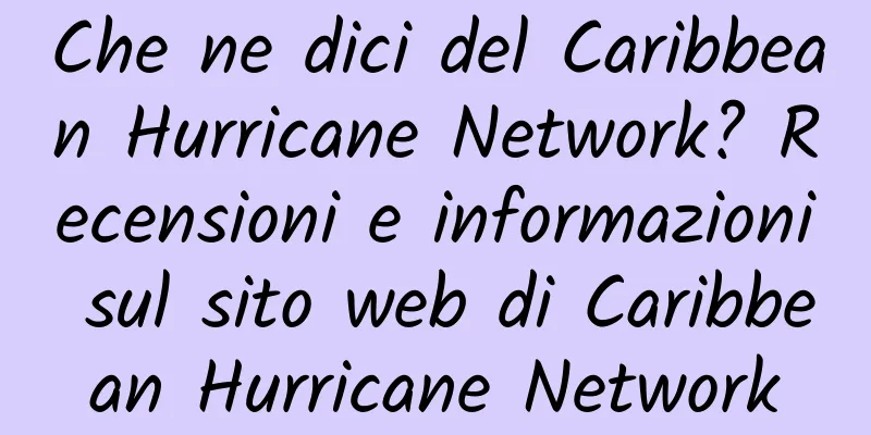 Che ne dici del Caribbean Hurricane Network? Recensioni e informazioni sul sito web di Caribbean Hurricane Network