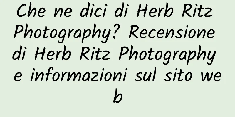 Che ne dici di Herb Ritz Photography? Recensione di Herb Ritz Photography e informazioni sul sito web