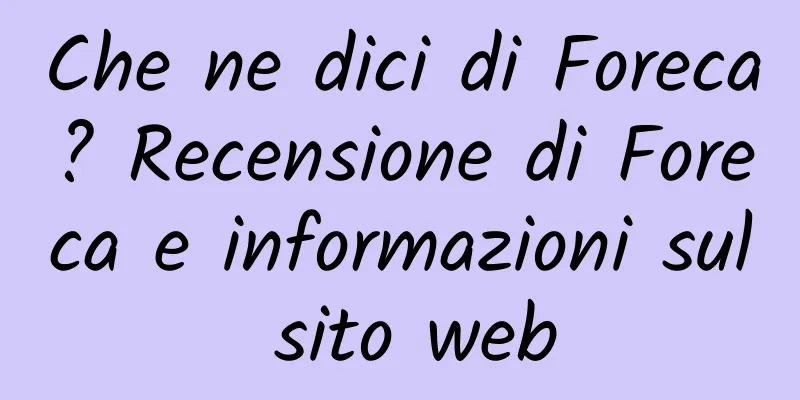 Che ne dici di Foreca? Recensione di Foreca e informazioni sul sito web