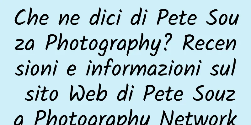 Che ne dici di Pete Souza Photography? Recensioni e informazioni sul sito Web di Pete Souza Photography Network