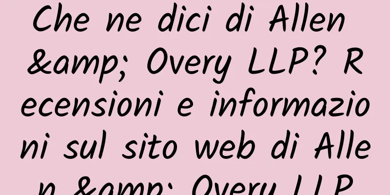 Che ne dici di Allen & Overy LLP? Recensioni e informazioni sul sito web di Allen & Overy LLP