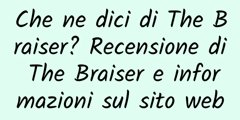 Che ne dici di The Braiser? Recensione di The Braiser e informazioni sul sito web
