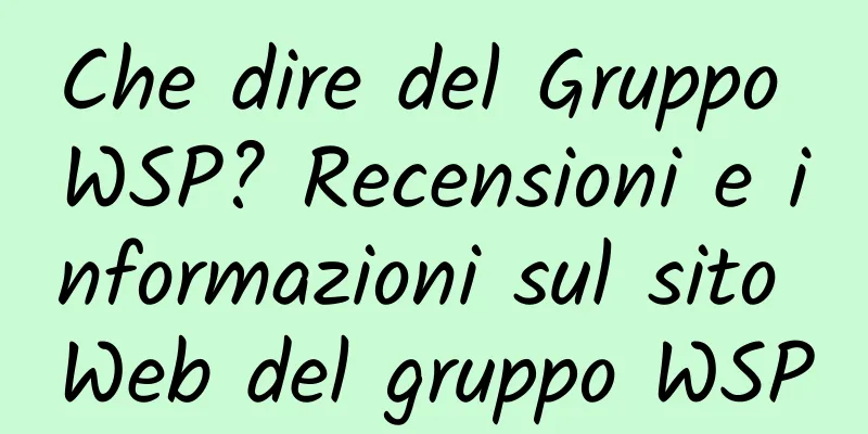 Che dire del Gruppo WSP? Recensioni e informazioni sul sito Web del gruppo WSP