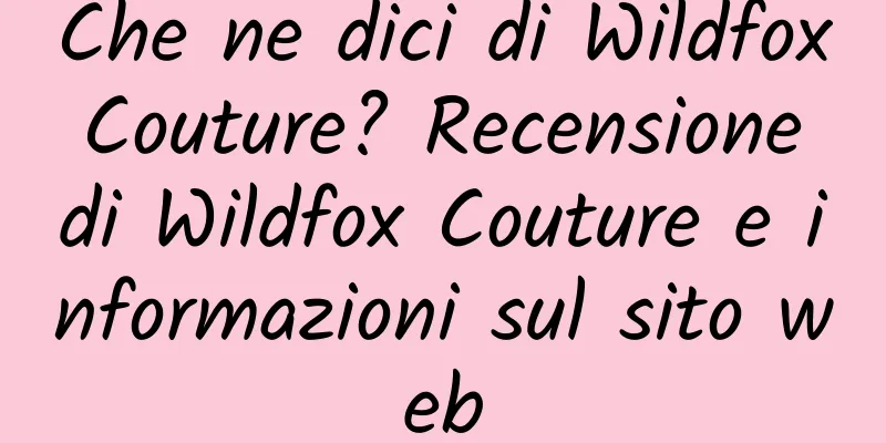 Che ne dici di Wildfox Couture? Recensione di Wildfox Couture e informazioni sul sito web