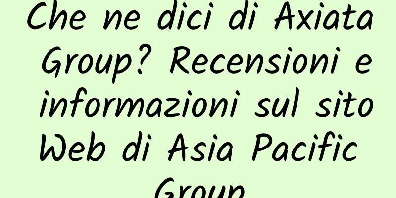 Che ne dici di Axiata Group? Recensioni e informazioni sul sito Web di Asia Pacific Group