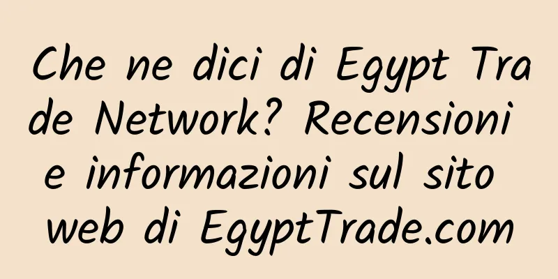 Che ne dici di Egypt Trade Network? Recensioni e informazioni sul sito web di EgyptTrade.com