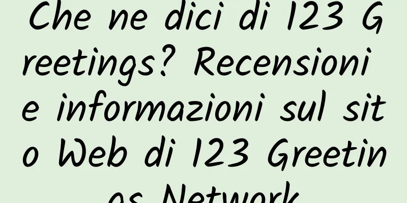 Che ne dici di 123 Greetings? Recensioni e informazioni sul sito Web di 123 Greetings Network