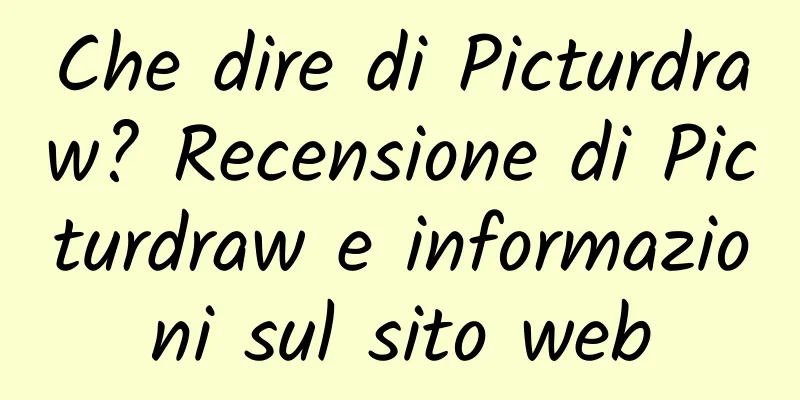 Che dire di Picturdraw? Recensione di Picturdraw e informazioni sul sito web
