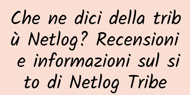 Che ne dici della tribù Netlog? Recensioni e informazioni sul sito di Netlog Tribe