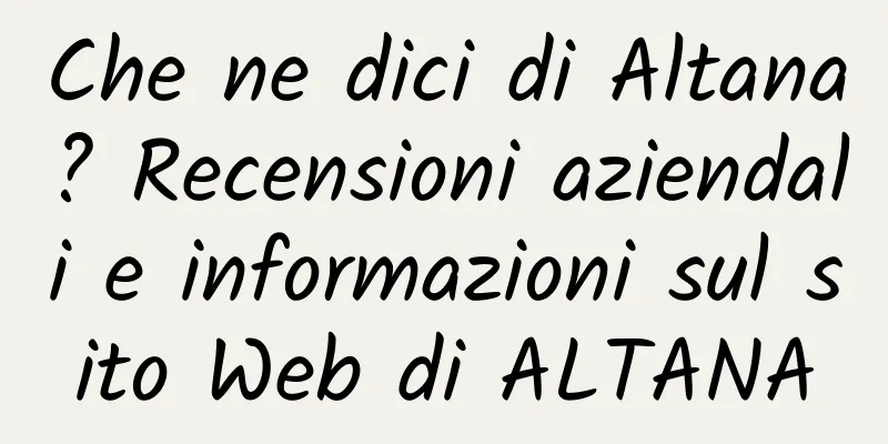 Che ne dici di Altana? Recensioni aziendali e informazioni sul sito Web di ALTANA