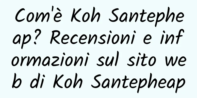 Com'è Koh Santepheap? Recensioni e informazioni sul sito web di Koh Santepheap