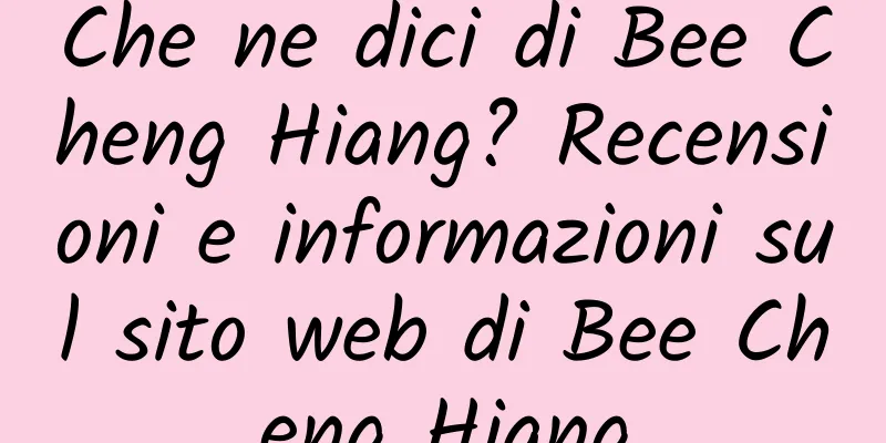 Che ne dici di Bee Cheng Hiang? Recensioni e informazioni sul sito web di Bee Cheng Hiang
