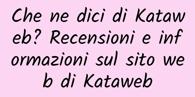 Che ne dici di Kataweb? Recensioni e informazioni sul sito web di Kataweb