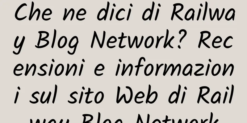 Che ne dici di Railway Blog Network? Recensioni e informazioni sul sito Web di Railway Blog Network