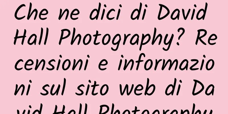 Che ne dici di David Hall Photography? Recensioni e informazioni sul sito web di David Hall Photography