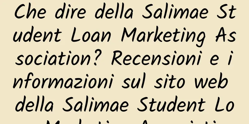 Che dire della Salimae Student Loan Marketing Association? Recensioni e informazioni sul sito web della Salimae Student Loan Marketing Association