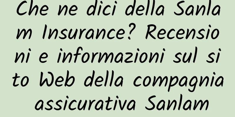Che ne dici della Sanlam Insurance? Recensioni e informazioni sul sito Web della compagnia assicurativa Sanlam