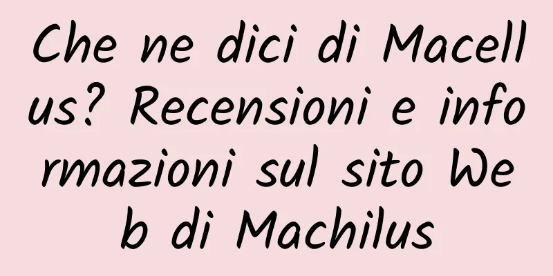 Che ne dici di Macellus? Recensioni e informazioni sul sito Web di Machilus