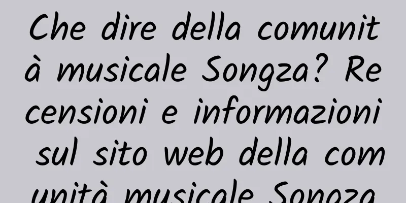 Che dire della comunità musicale Songza? Recensioni e informazioni sul sito web della comunità musicale Songza