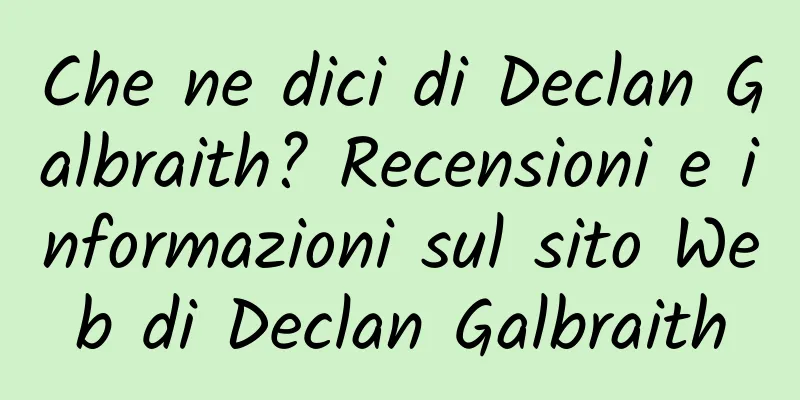 Che ne dici di Declan Galbraith? Recensioni e informazioni sul sito Web di Declan Galbraith