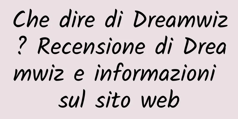 Che dire di Dreamwiz? Recensione di Dreamwiz e informazioni sul sito web
